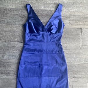 Formal Blue Dress. Fits like a size 2